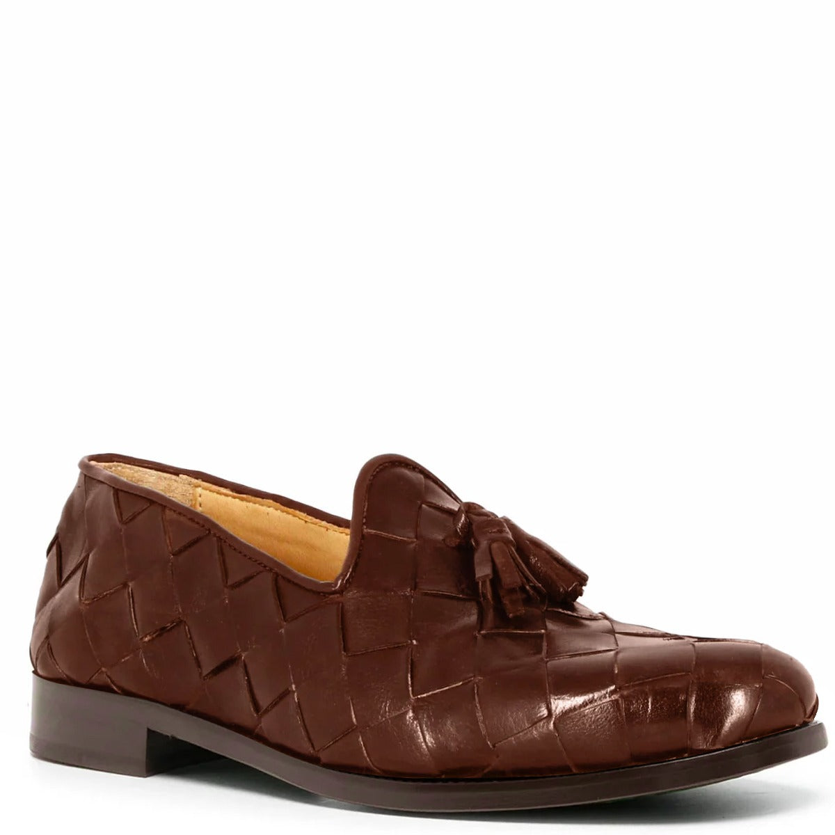 Italian Woven Leather Loafer