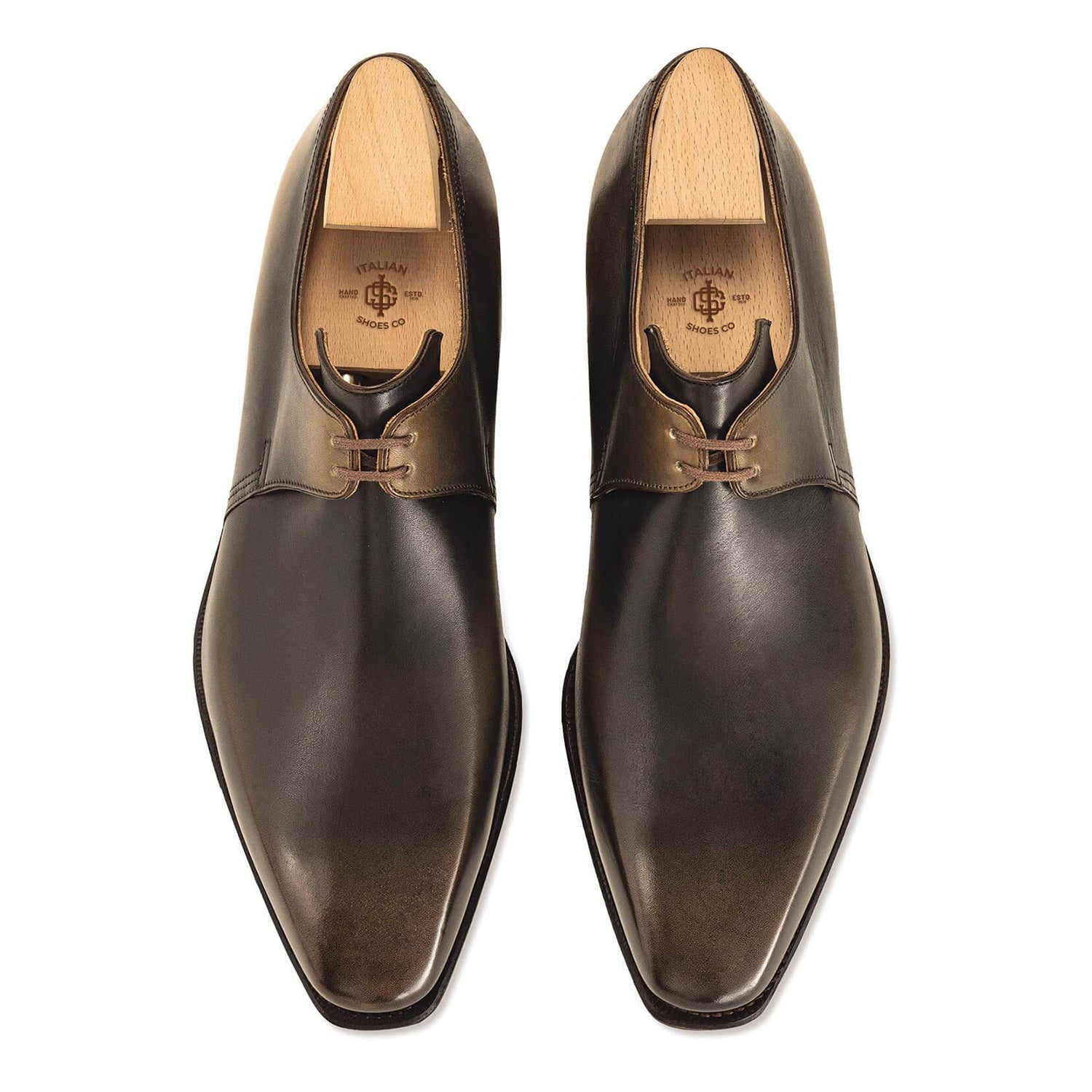 Old Calf Leather Shoes