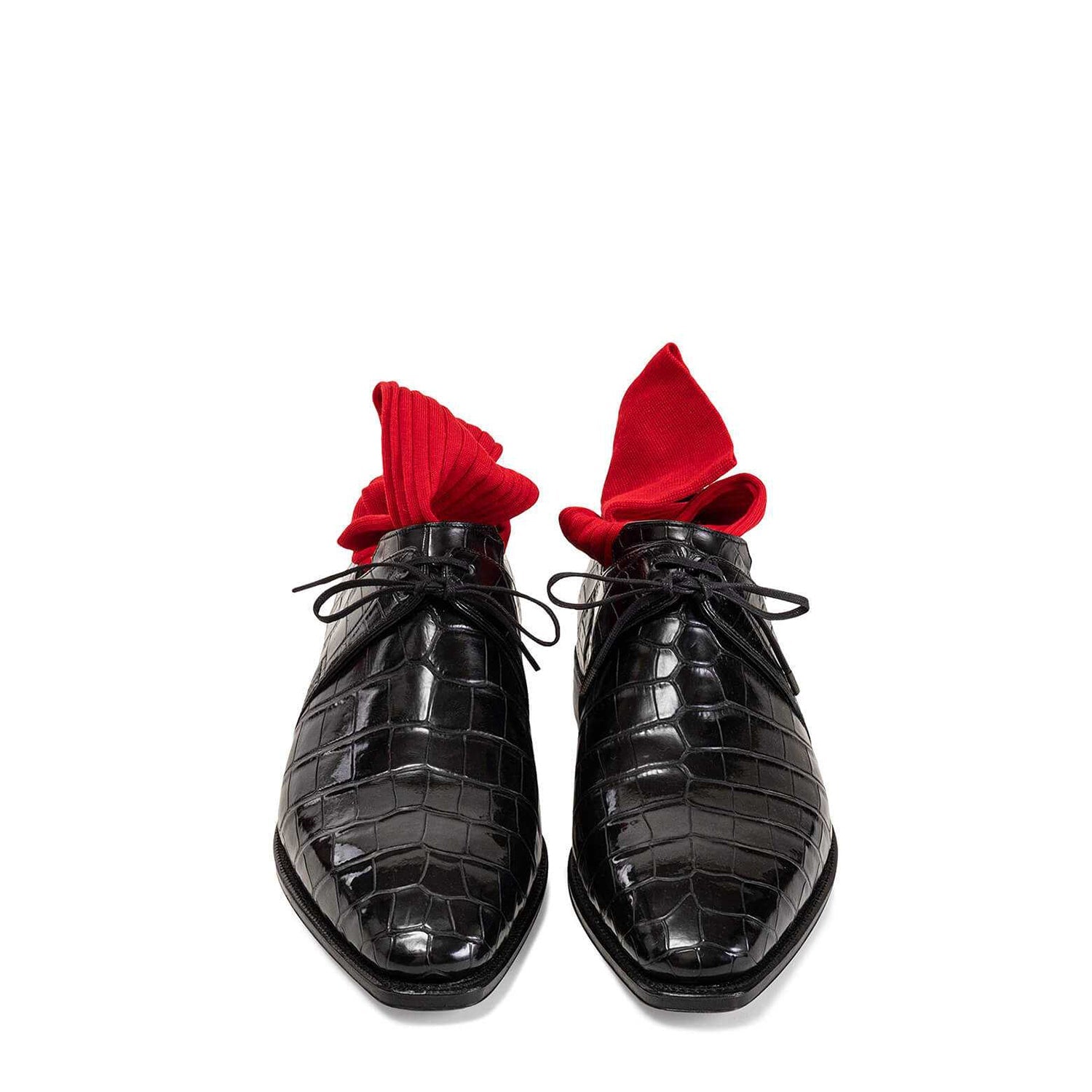 Croco Leather Shoes