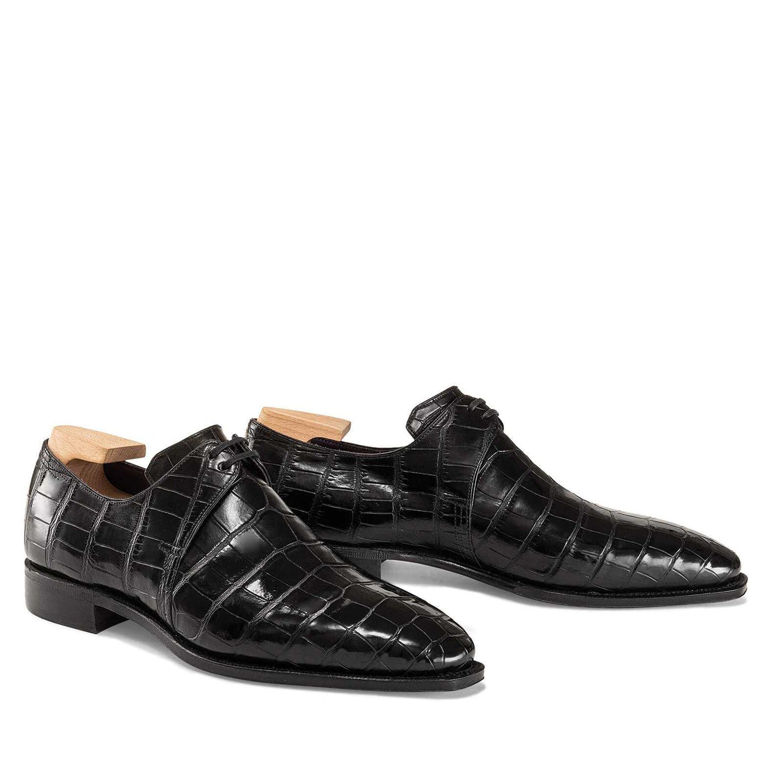 Croco Leather Shoes