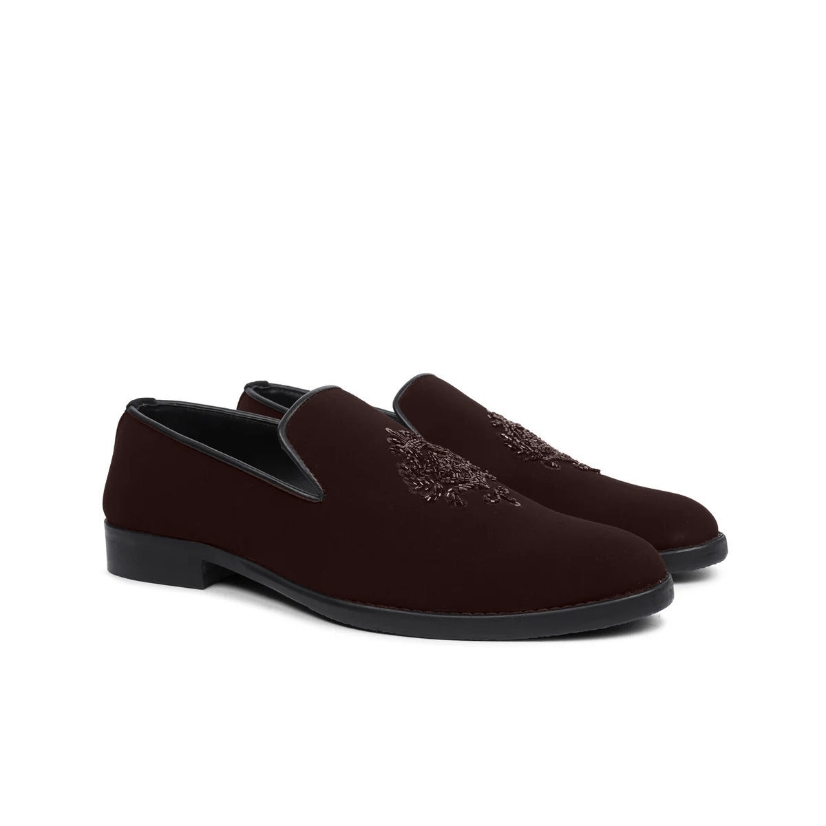 Classic Design Suede Leather Brown Loafer