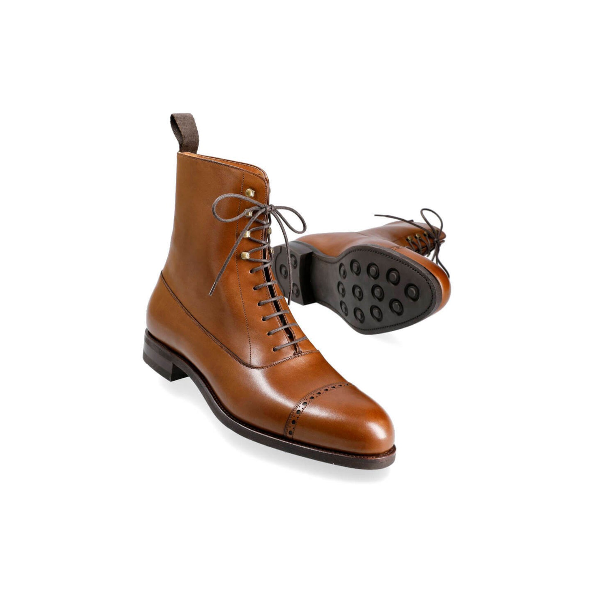 Lace-up High Ankle Boots