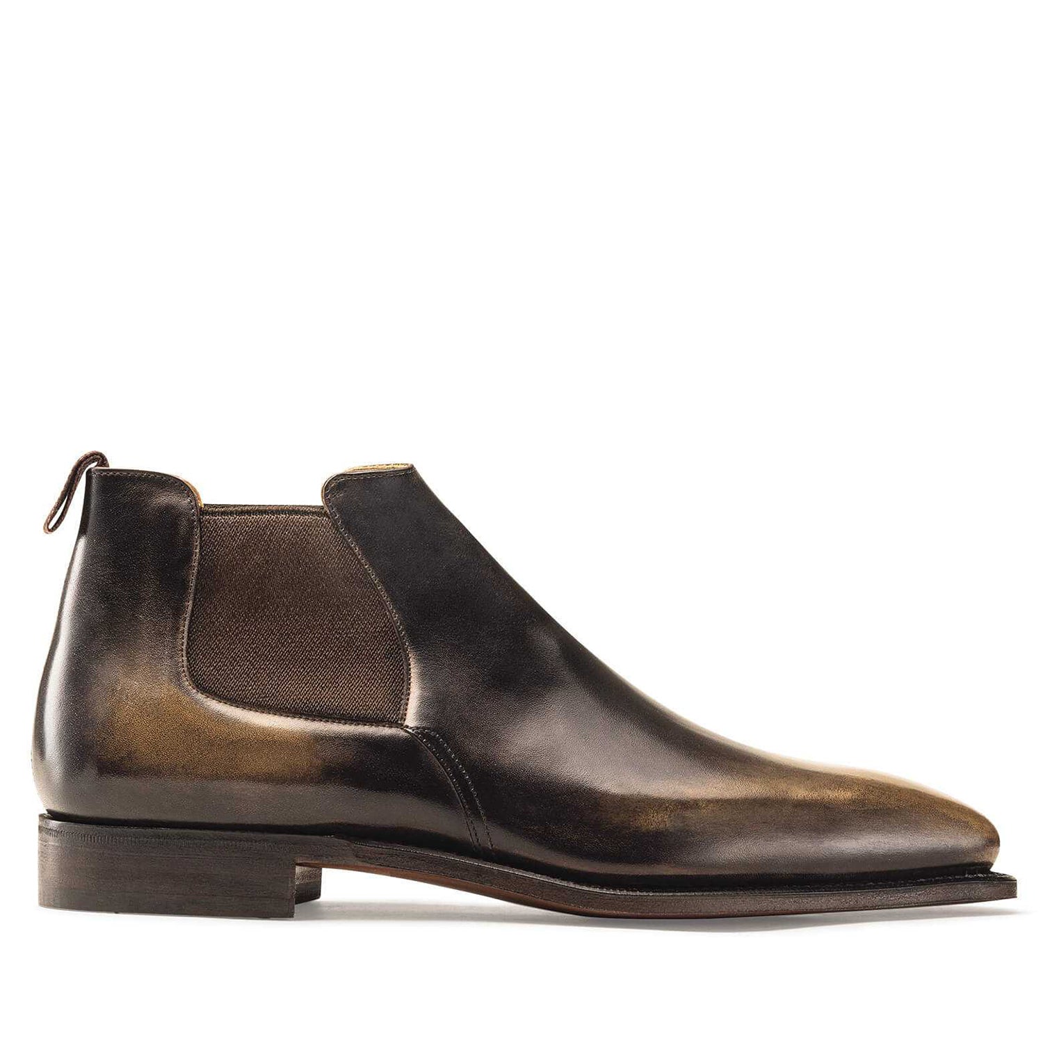 Old Calf Leather Boots