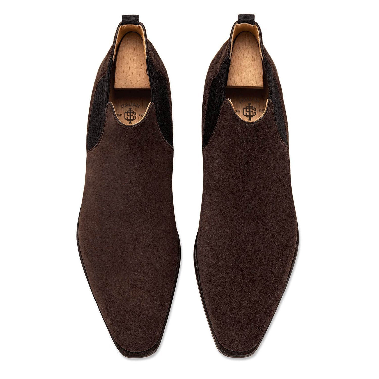 SUEDE CALF LEATHER BOOTS