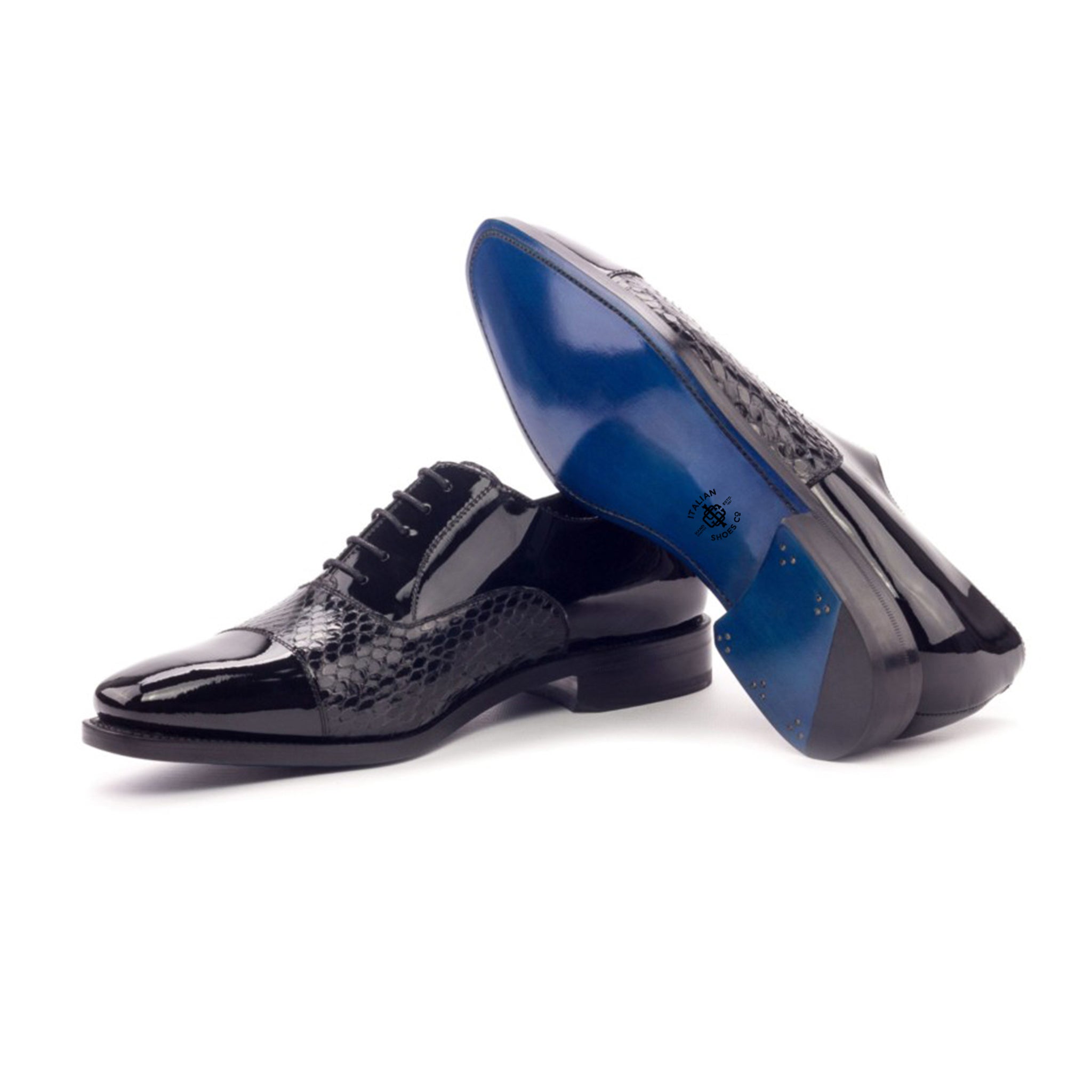 Python Leather Evening Shoes