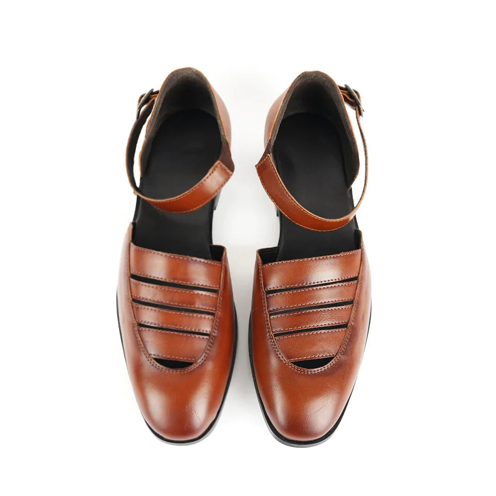 Nawabi Ankle-Strap Sandals -