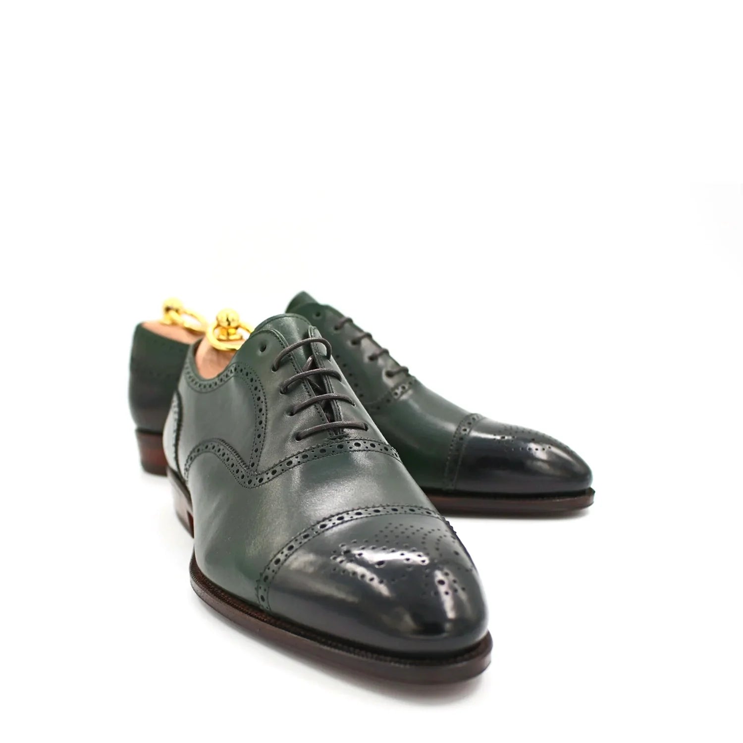 Classic Design Pure Solid Leather Oxford Shoe