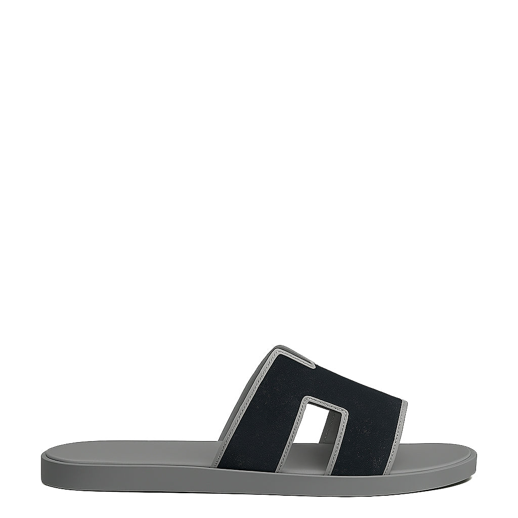 Haven Textured H Style Dual Slip-On in Canvas Blue and