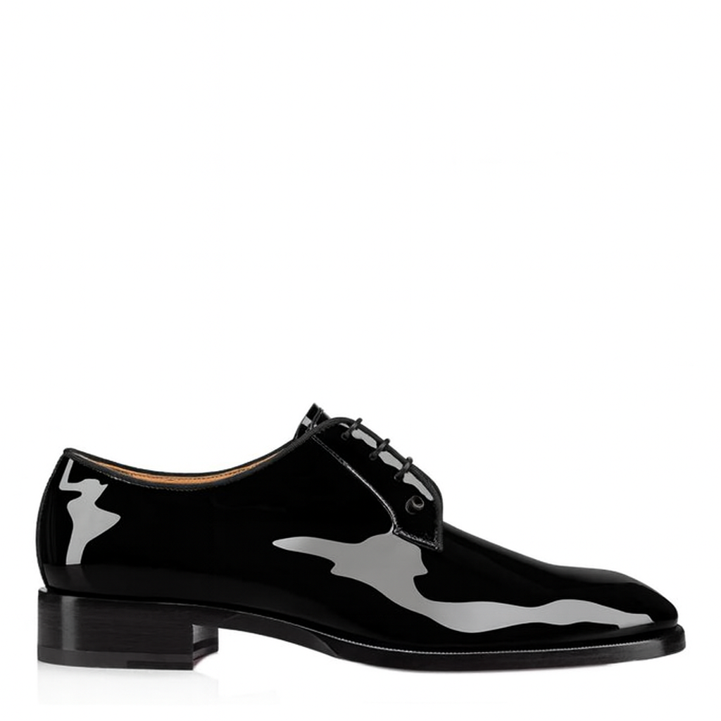Patent Leather Oxford Shoes with Formal Elegance