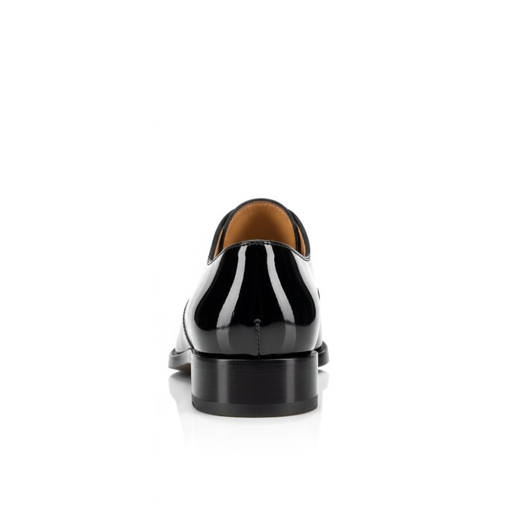Patent Leather Oxford Shoes with Formal Elegance