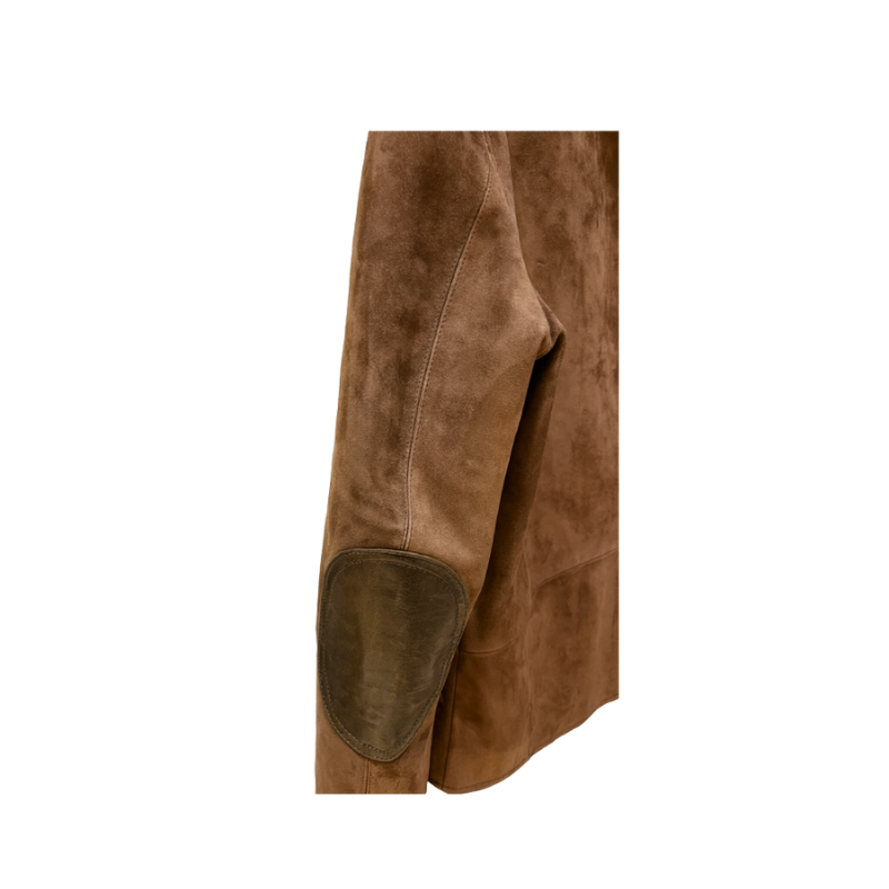 Italian Handcrafted Suede Leather Jacket