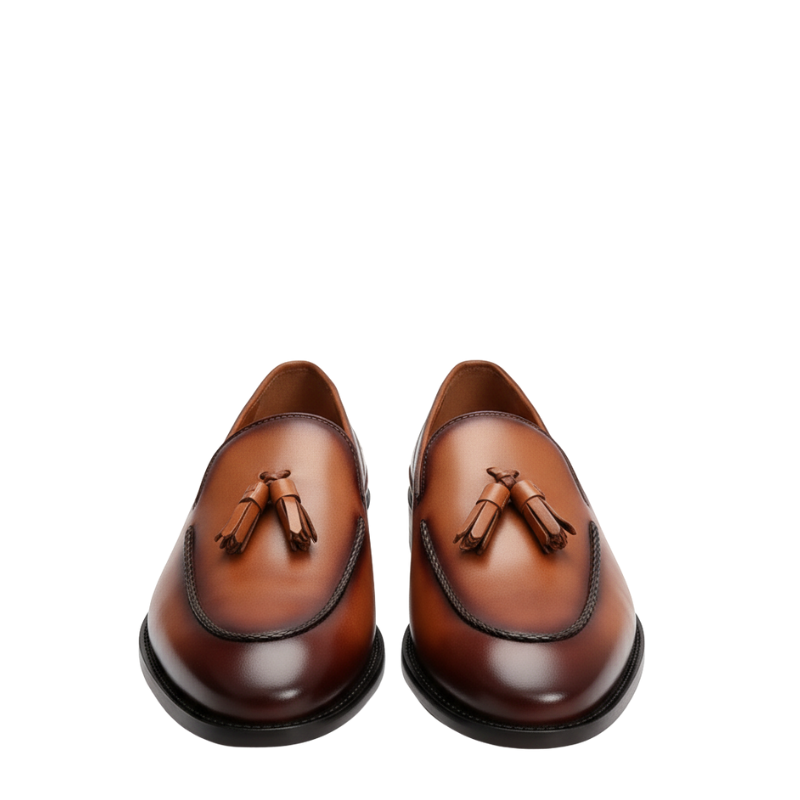 Regal Patina Tassel Loafers
