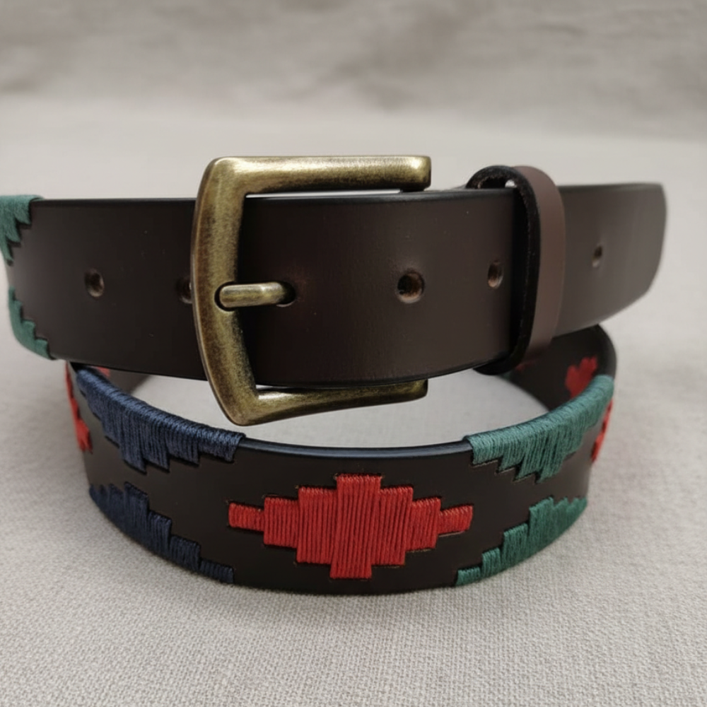 Emberline Artisan Grain Leather Belt