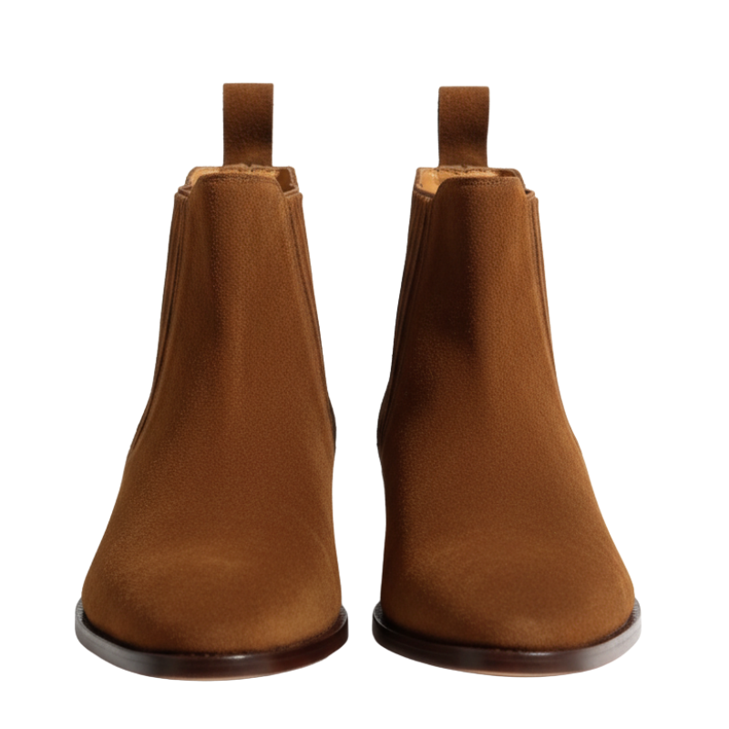 Men's Luxury Suede Chelsea Boots