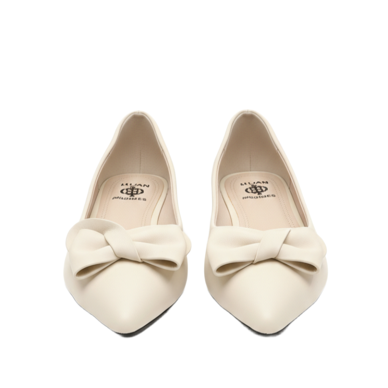 Classic Comfort Leather Ballerinas Flats