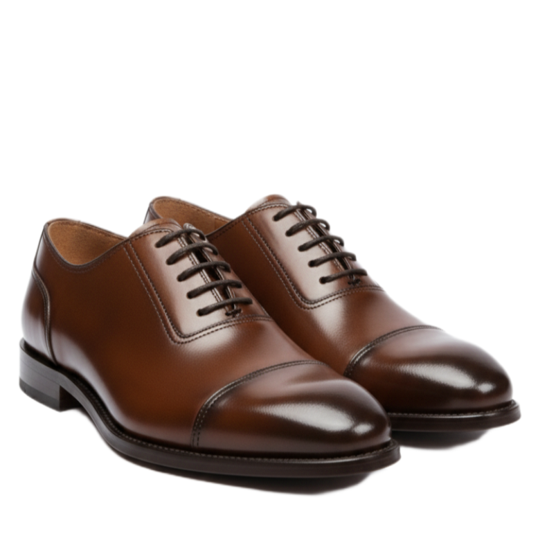 Luxe Leather Regal Cap Toe Oxford