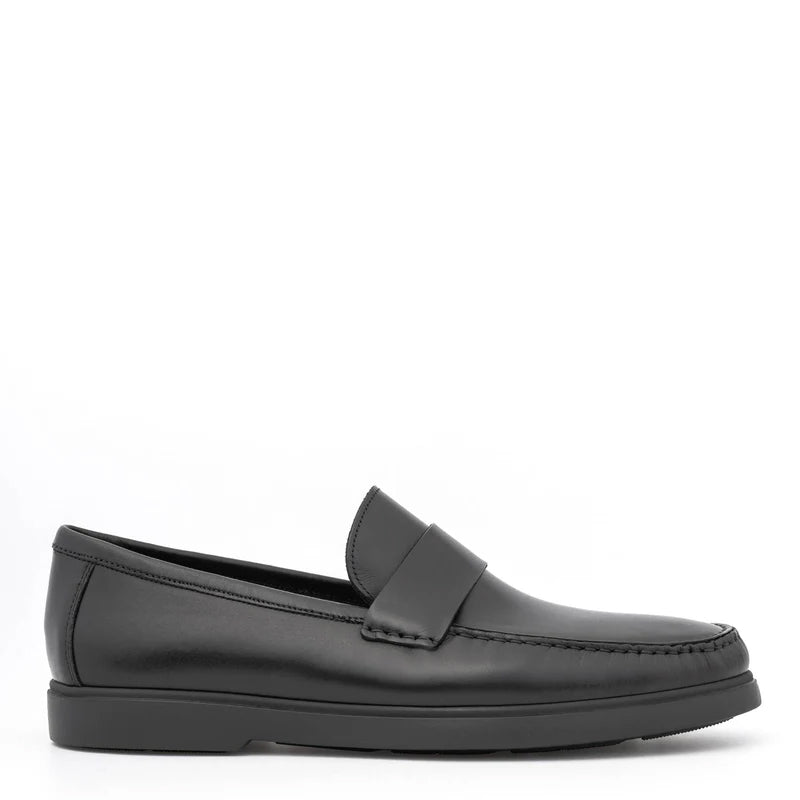 Premium Slip-On Penny Black Loafer