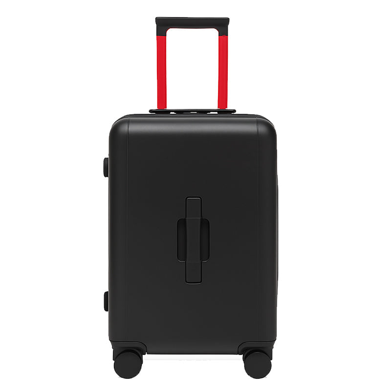 Luxury Wide Brown Trolley Luggage Bag