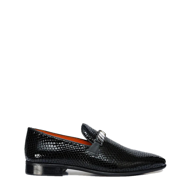 Brown Bit Dress Loafer Men Shoe