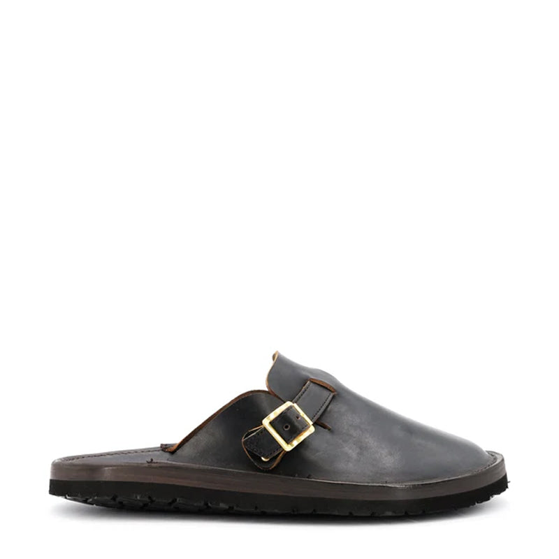 Buckle Clogs Slit Sandal