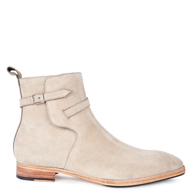 Men Suede Handmade Leather Jodhpur Ankle Boot
