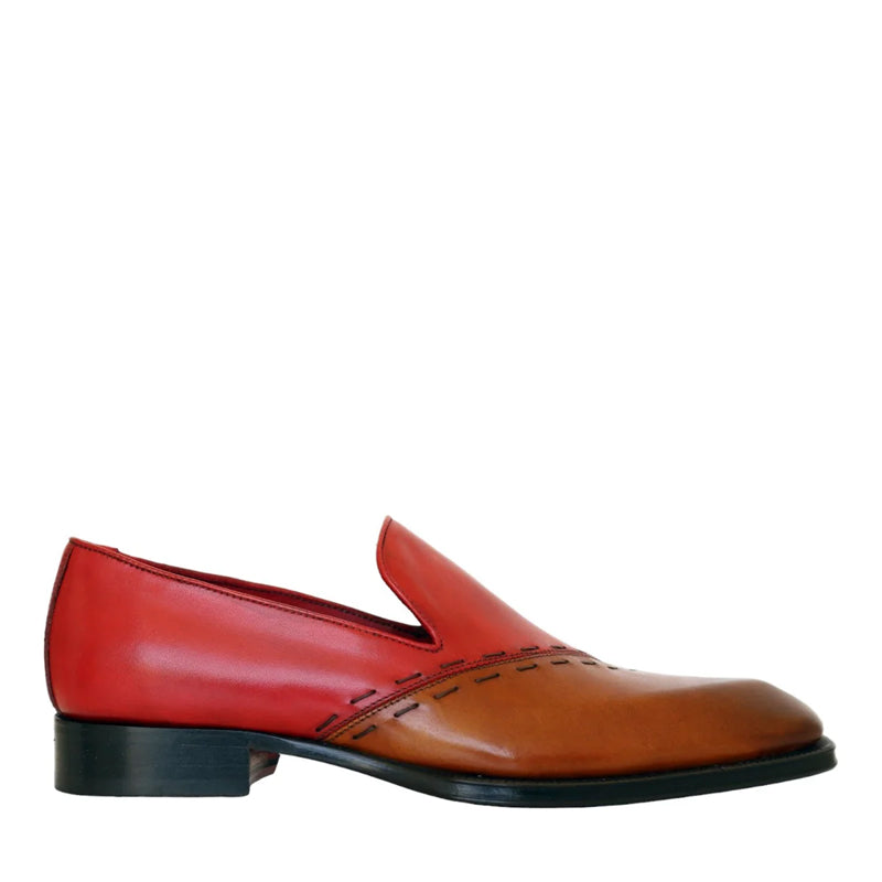 Exotic Skin Leather Loafers