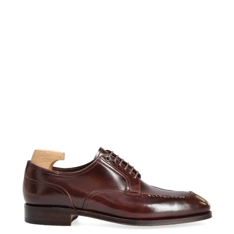 Classic Design Split Toe Leather Derby Shoe