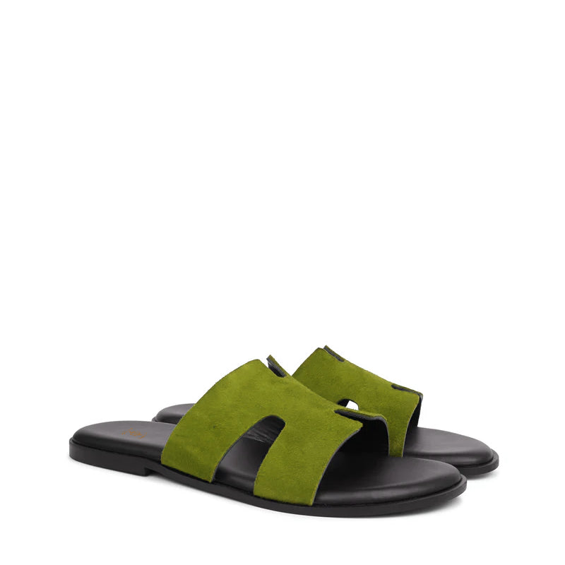 Suede H Style Slip On
