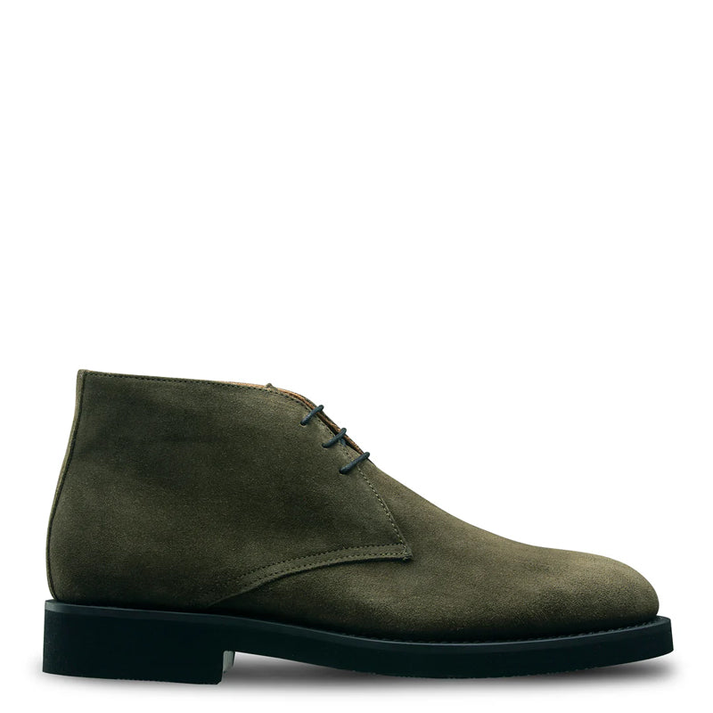 Pure Leather Suede Desert Chukkas Boot