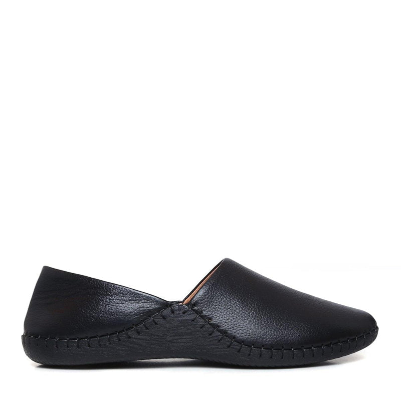 Men Textured Casual Leather Brown Loafer