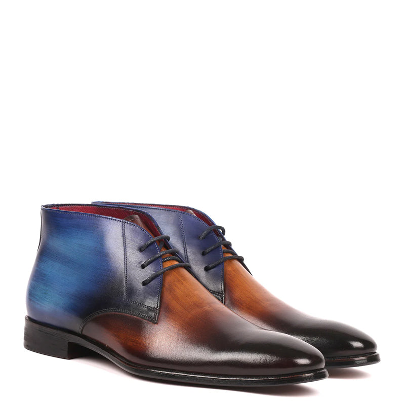Classic Premium Leather Chukkas Boots For Men