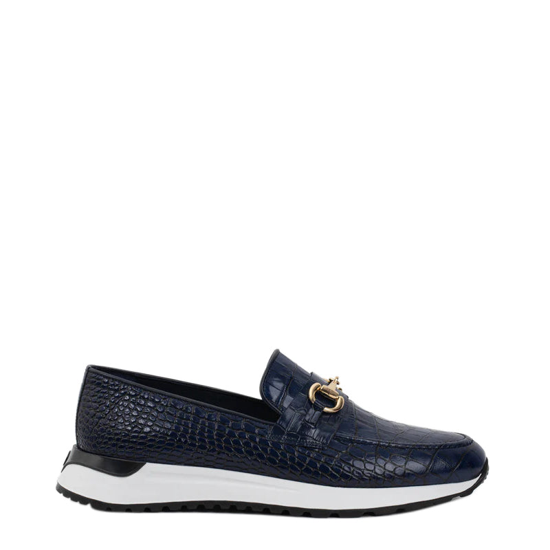 Crocodile Leather Loafer Men s Shoe