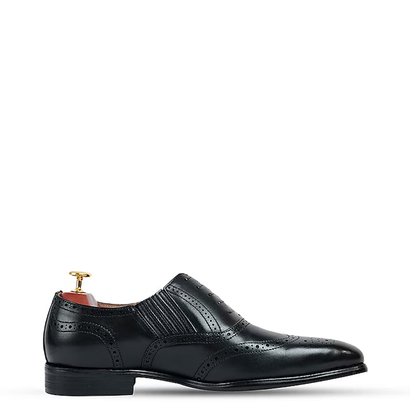 Luxury Design Wingtip Leather Formal Oxford Shoe