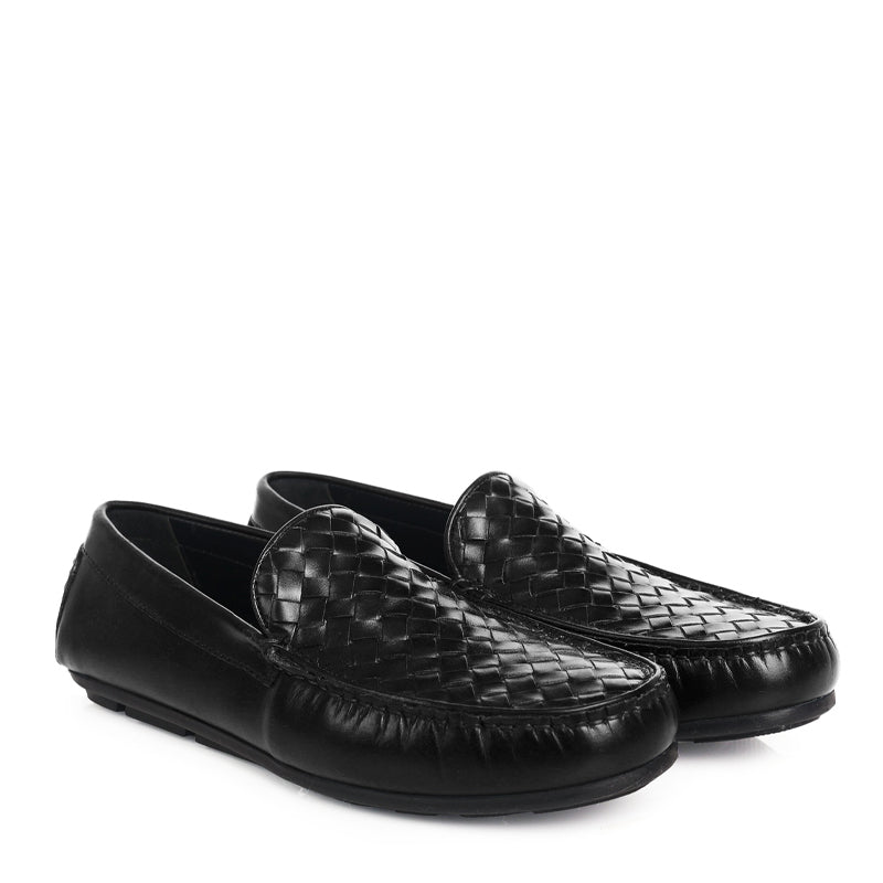 Men Solid Casual Leather Brown Loafer