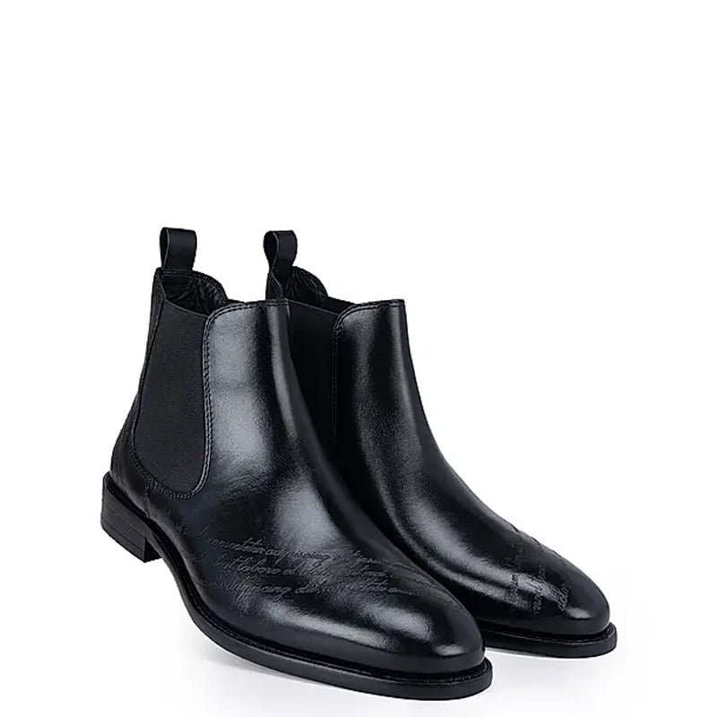 Premium Handmade Mid Top Leather Chelsea Boots