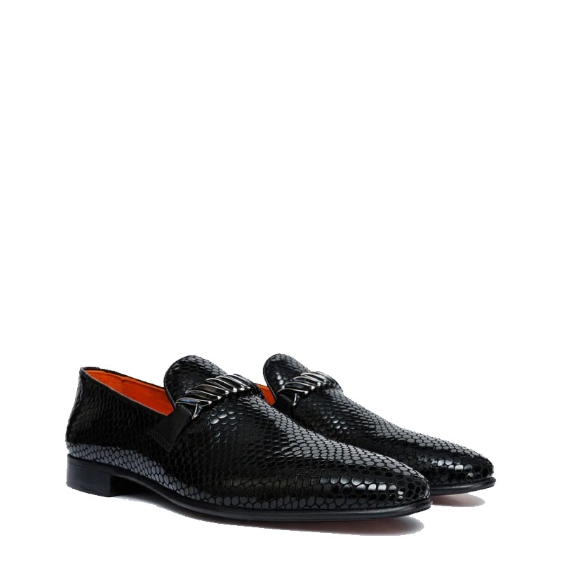 Brown Bit Dress Loafer Men Shoe