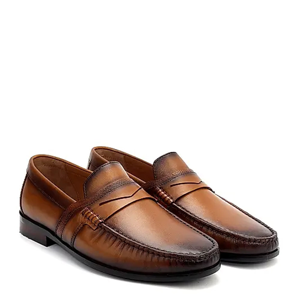Classic Penny Leather Formal Black Loafer