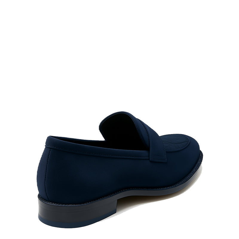 Suede Royale Leather Printed Loafer
