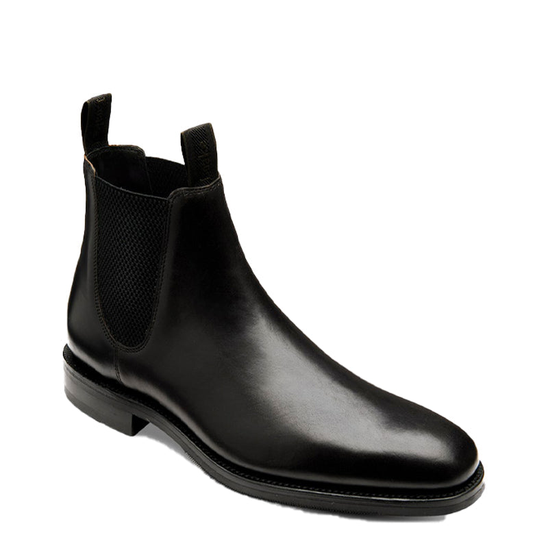 Luxury Mid Top Pure Solid Leather Chelsea Boot