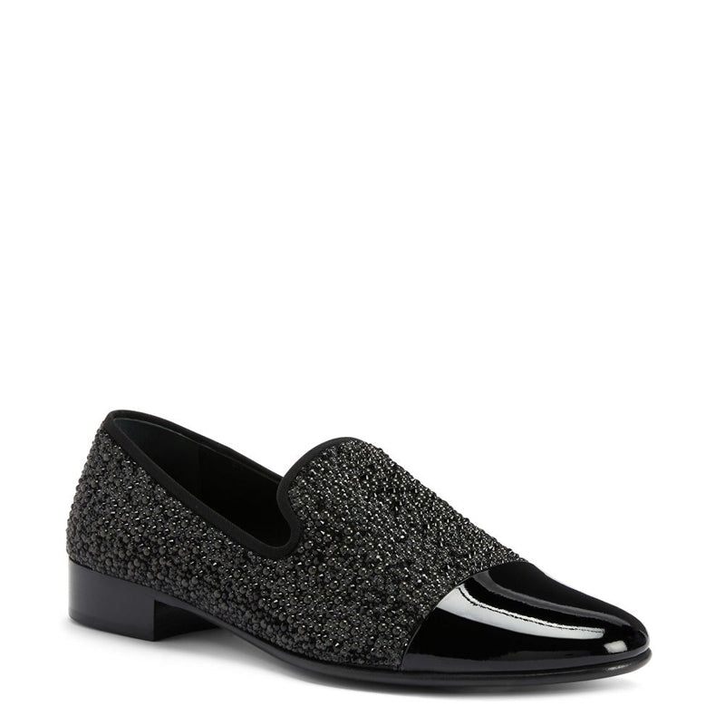 Stylish Handmade Design Leather Fashion Black Loafer