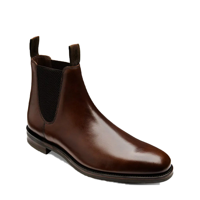Patent Leather Chelsea Black Boot For Men