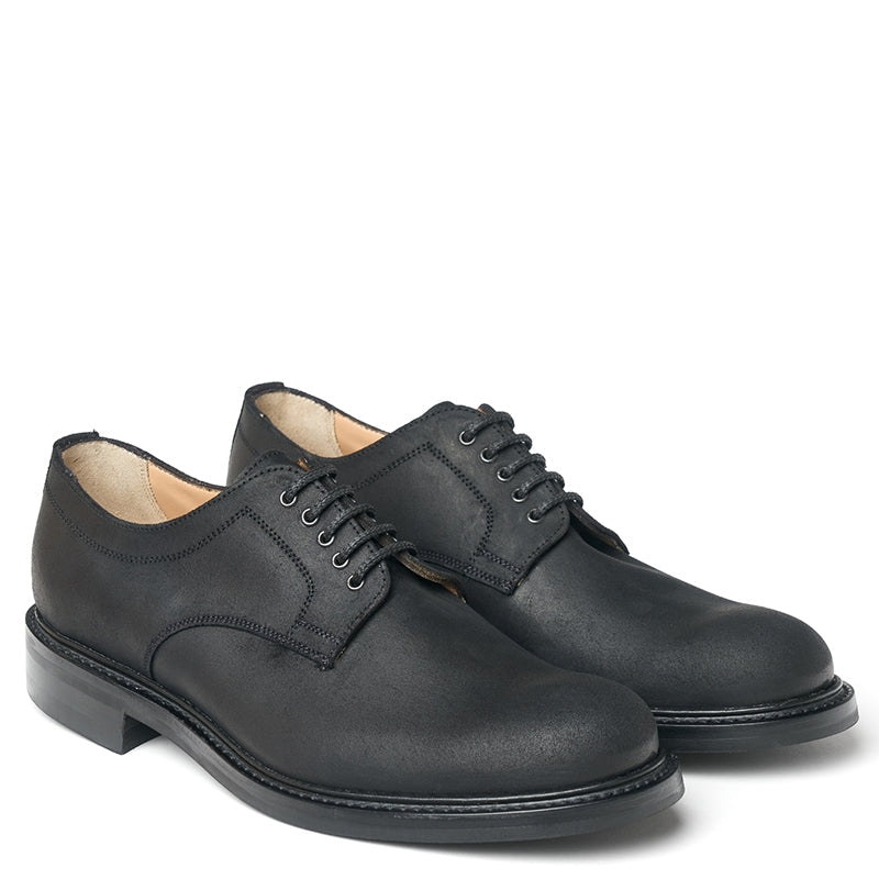 Premium Leather Formal Derby Dark Brown Shoe For Men