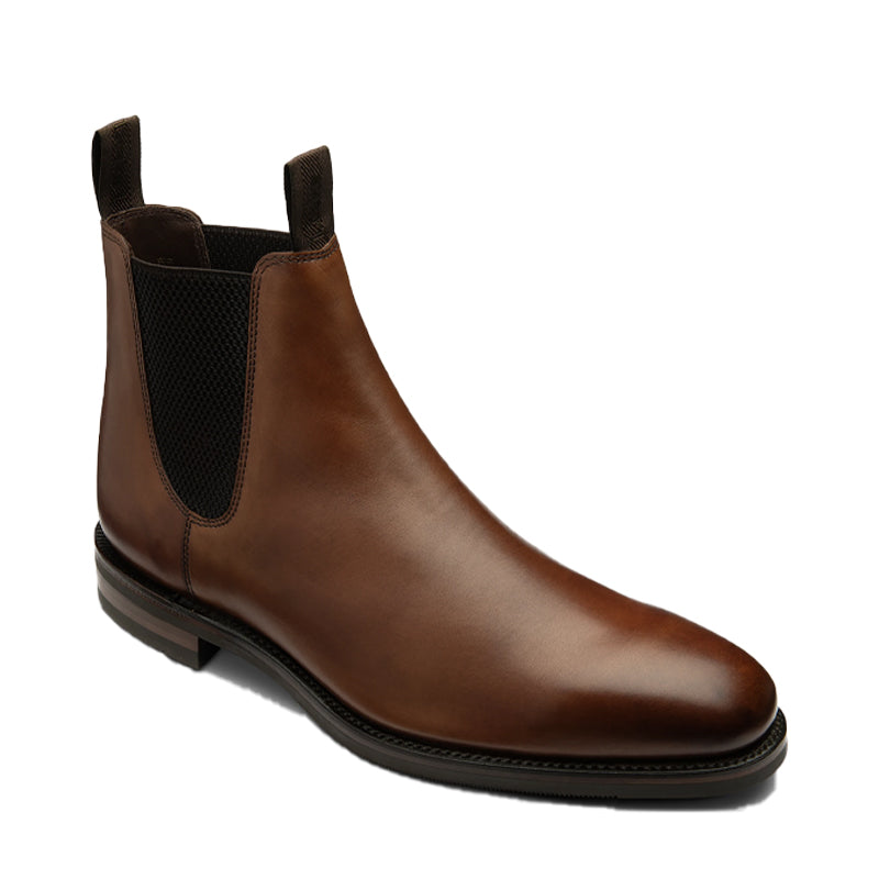 Patent Leather Chelsea Black Boot For Men