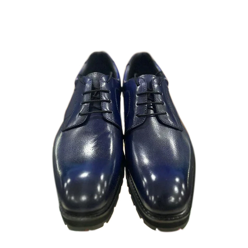 Patina Sporty Leather Derby Shoes