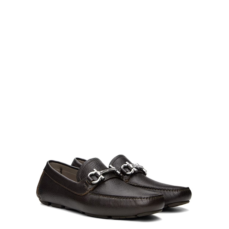 Driver leather loafer