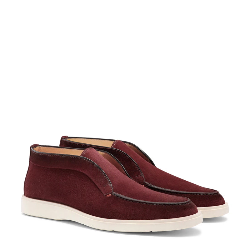 Natural Suede Loafer For Men