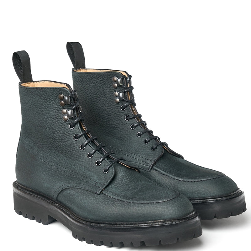 Men Handmade Leather Derby Brown Ankle Boot