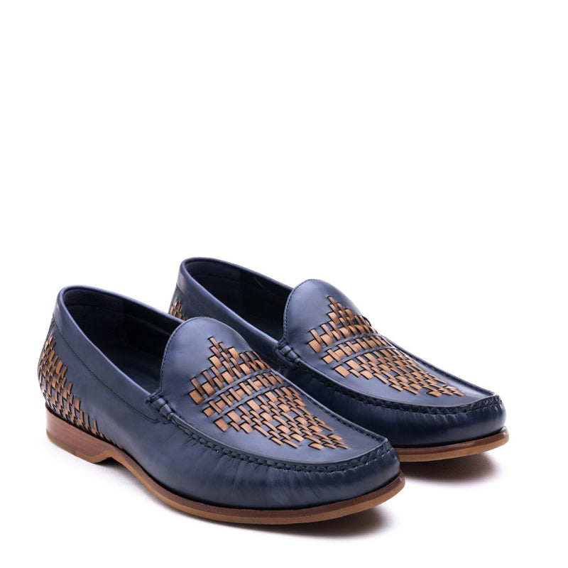 Men Slip-On Leather Tassel Loafer