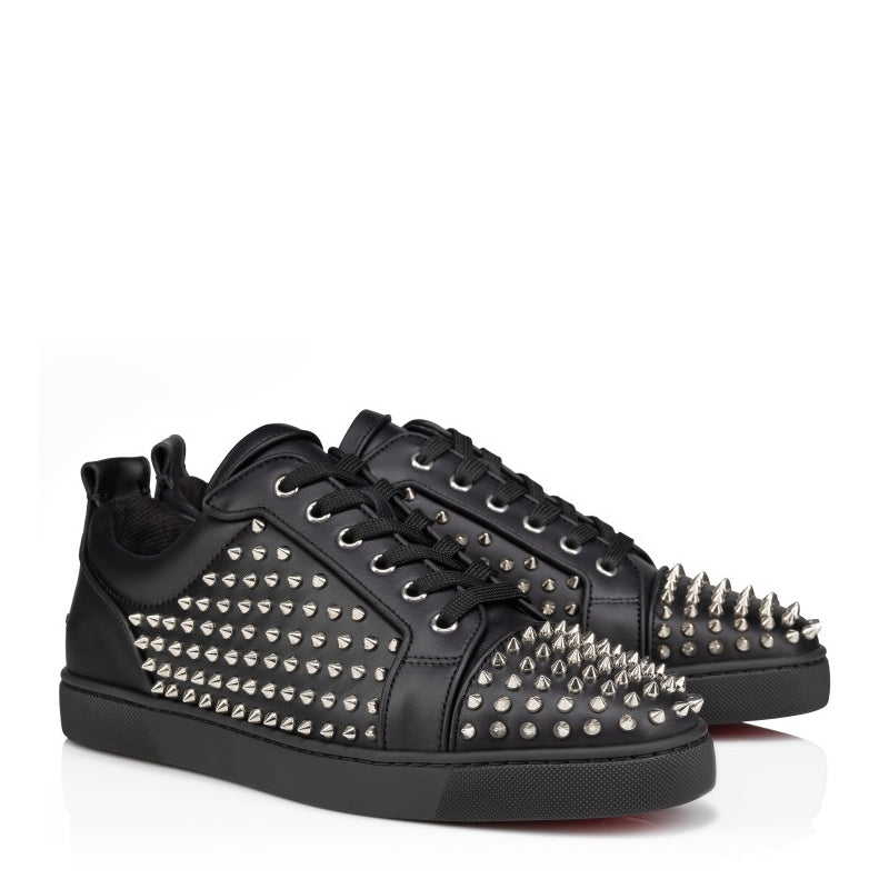 Men Casual Leather Lace Up White Sneaker