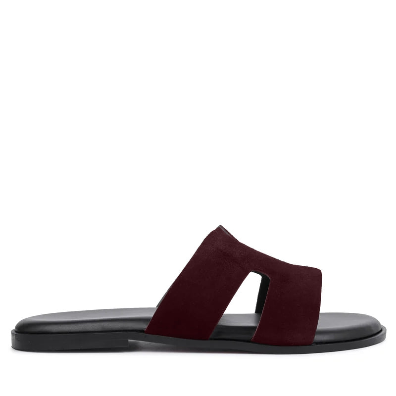 Suede H Style Slip On
